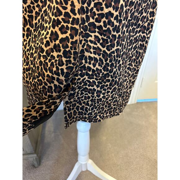 J Crew | Leopard Print Sleeveless Sheath Dress  | 6 - Picture 14 of 15